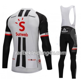 Set Langarmtrikot + Trägerhose Lange 2018 Team Sunweb N001